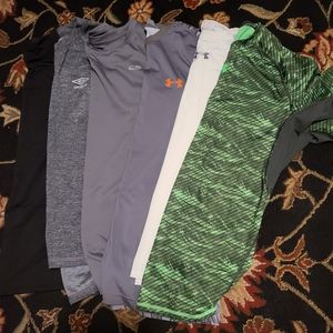 6 dry wic compression shirts